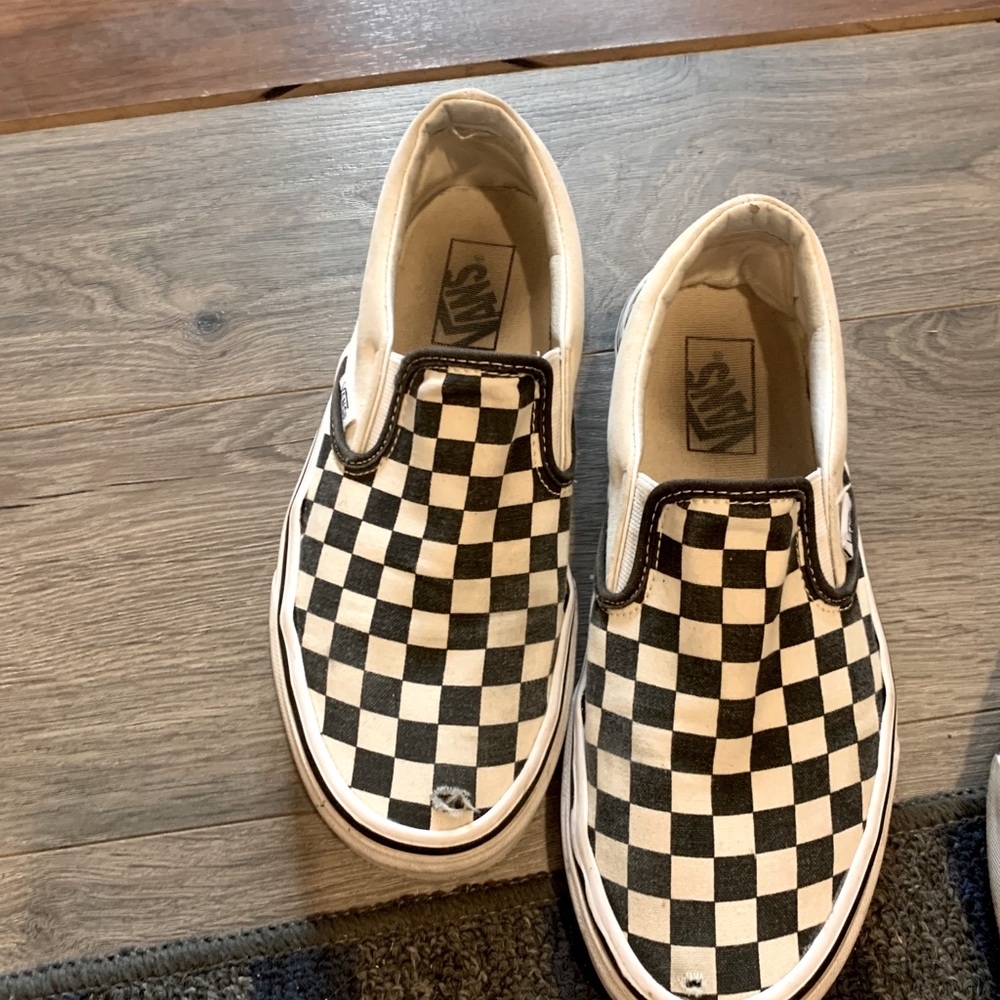 Checkered vans